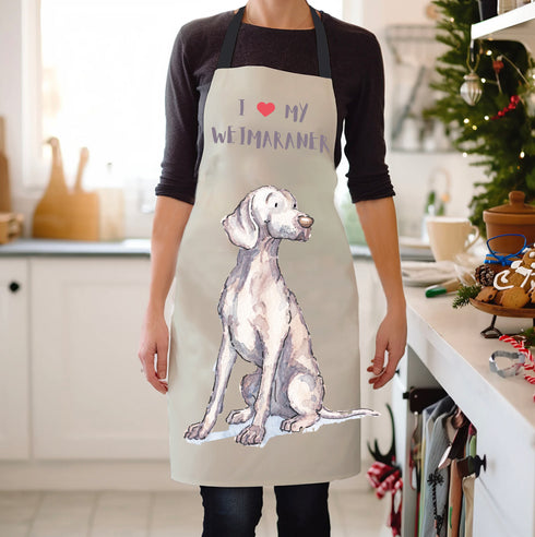 Weimaraner Apron